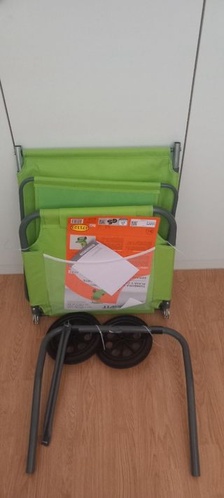 Tumbona playa con ruedas - Lidl