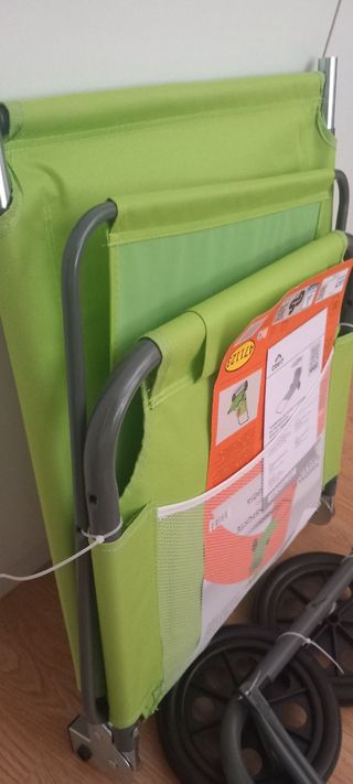 Tumbona playa con ruedas - Lidl