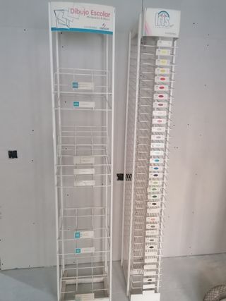 2 Expositores de Cartulina - Metálicos