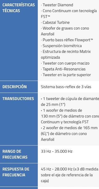 B&W HTM82 D4 - Altavoz central negro