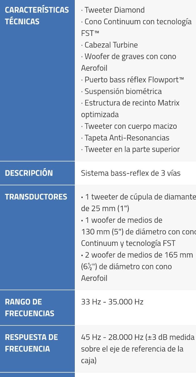 B&W HTM82 D4 - Altavoz central negro