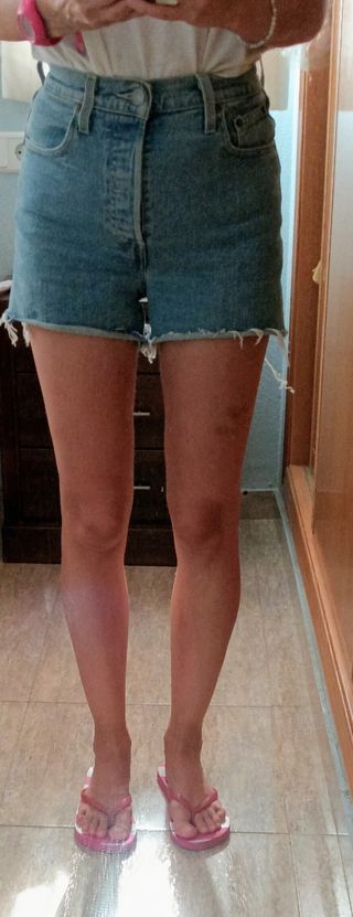 Shorts Levis - Vaqueros azules