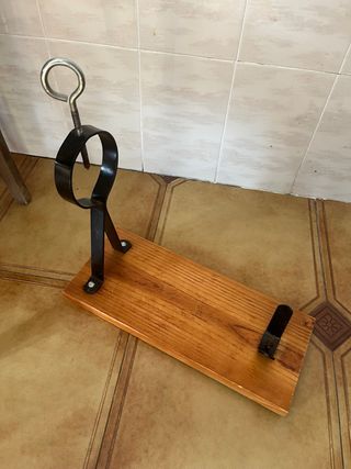 Jamonero madera y metal