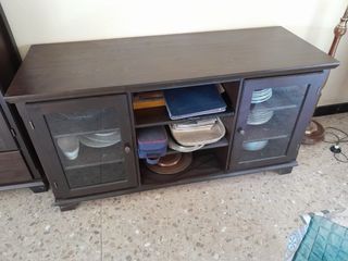 Vitrina Ikea madera-cristal