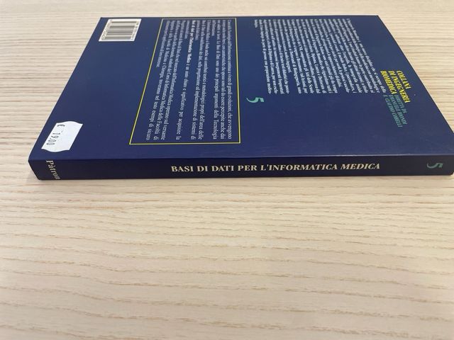 Basi di dati per l'informatica medica. Concetti...