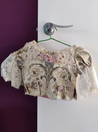 Traje Fallera bebé dorado