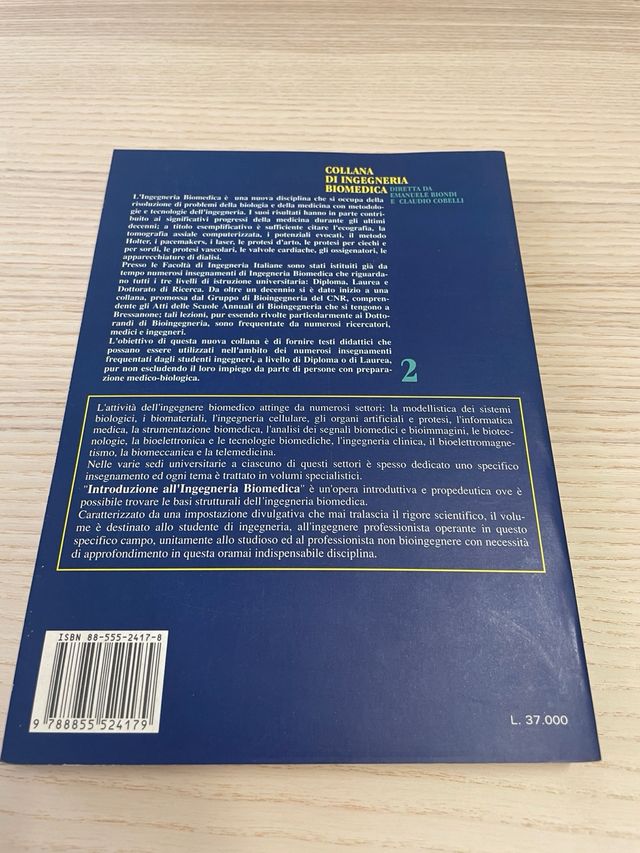 Introduzione all'ingegneria biomedica