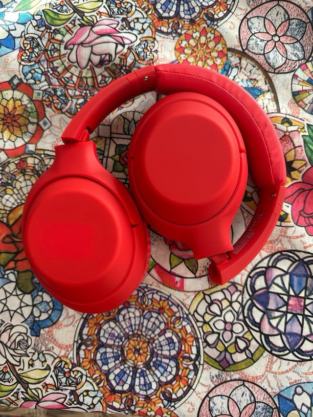Cuffie Bluetooth rosse