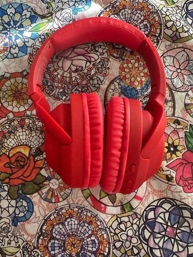 Cuffie Bluetooth rosse