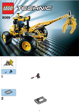 Lego Technic 8069 Excavadora