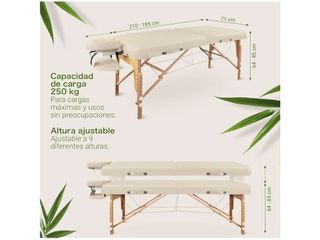 Camilla de masaje+silla con ruedas.