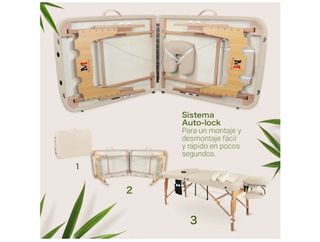 Camilla de masaje+silla con ruedas.