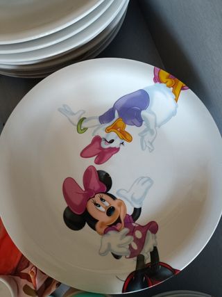 Vajilla cerámica Disney