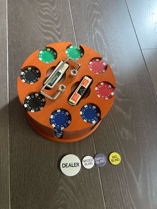 Set Poker giratorio