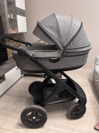 Stokke Trailz Gris: Capazo y Silla