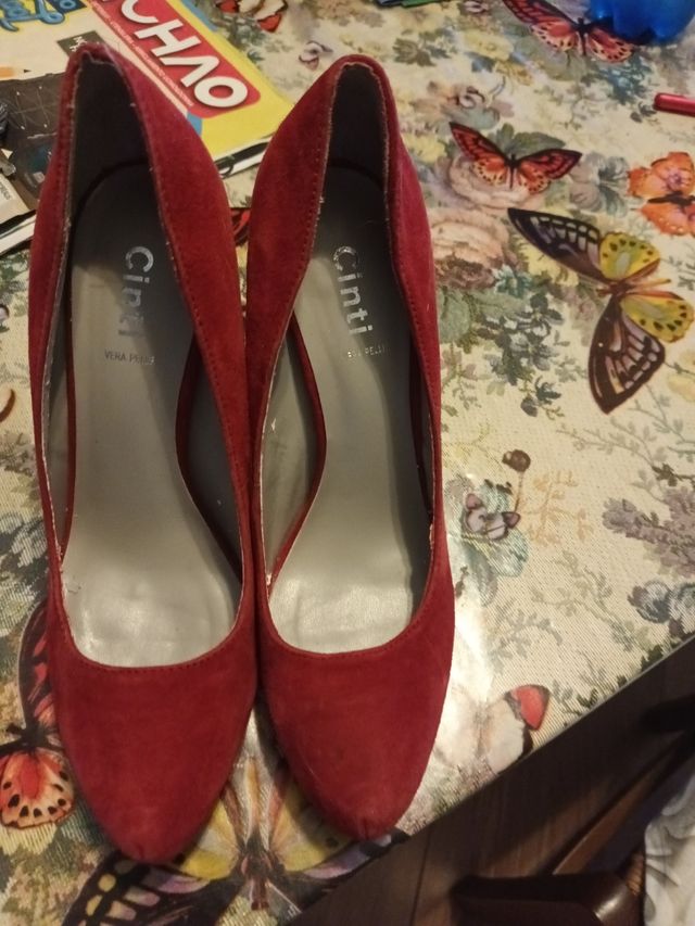 Décolleté Cinti rosse n. 38 Con plato'