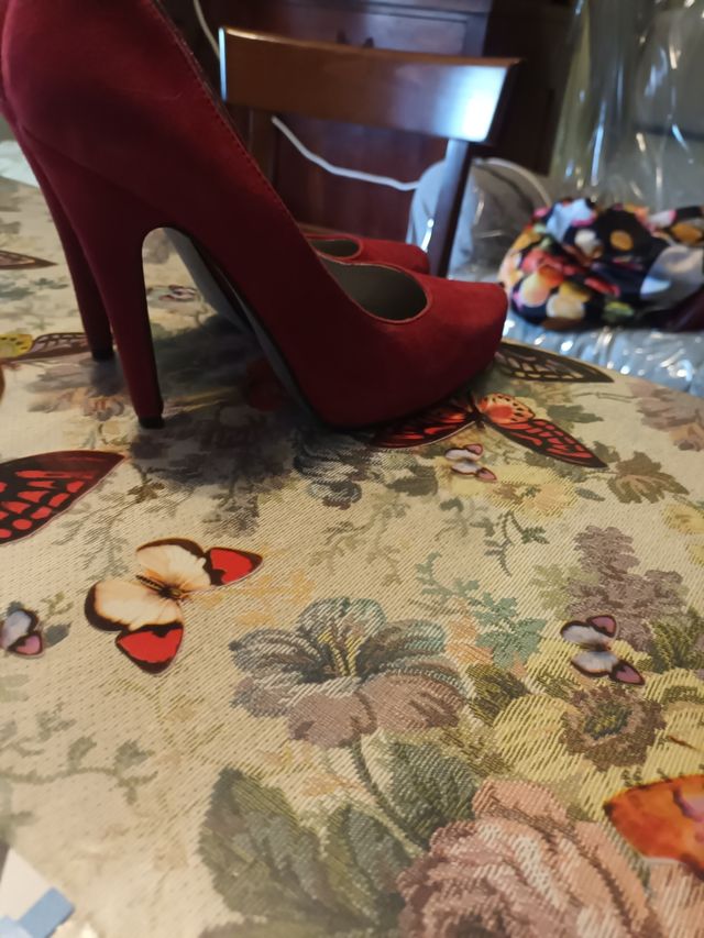 Décolleté Cinti rosse n. 38 Con plato'