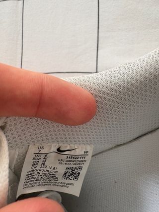 Nike Air Force 1 blancas