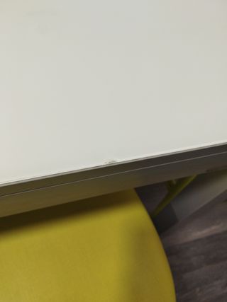Mesa plegable cocina - Gris y Blanca