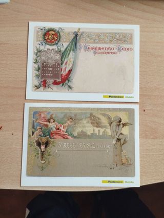 Cartoline 3°Reggimento Genio Telegrafisti.