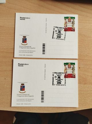 Cartoline 3°Reggimento Genio Telegrafisti.