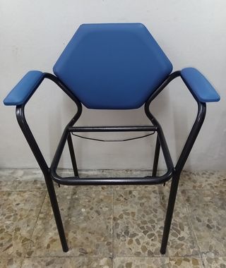 Silla WC habitación - Azul