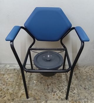 Silla WC habitación - Azul