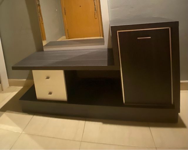 Recibidor con espejo