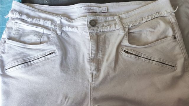Pantalones jeans blancos Pedro del Hierro