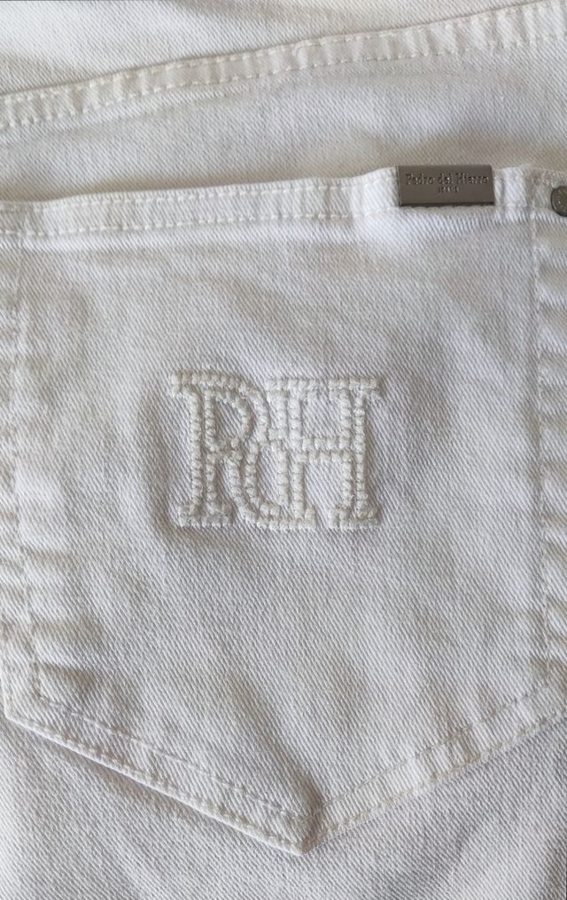 Pantalones jeans blancos Pedro del Hierro