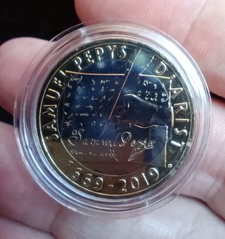 Moneda 2 Libras 2019 Isabel II