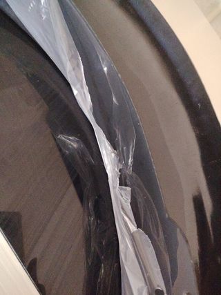 Alerón coche negro -