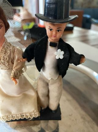 Pareja novios vintage