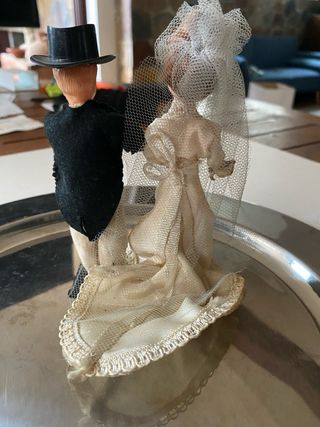 Pareja novios vintage