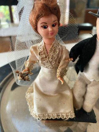 Pareja novios vintage