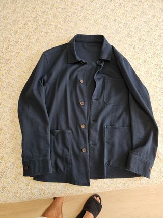 Sobrecamisa Purificación García azul marino - M