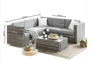 RINCONERA DE EXTERIOR GRIS