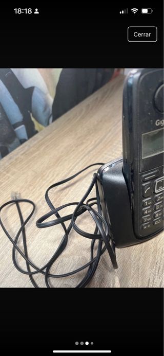 Teléfono Gigaset - Negro