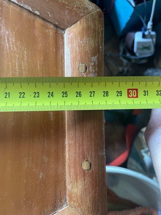 Mesitas hexagonales bambú - 2 uds