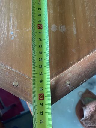 Mesitas hexagonales bambú - 2 uds