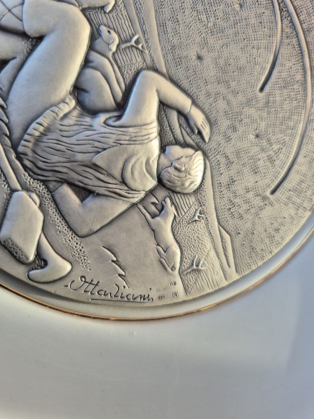 Piatti Ottaviani Natale anni '80 - 2 pezzi