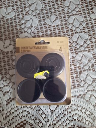 4 Tacos silla 32mm - Goma