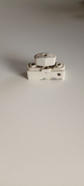 Fusible antiguo porcelana | Portafusibles vintage