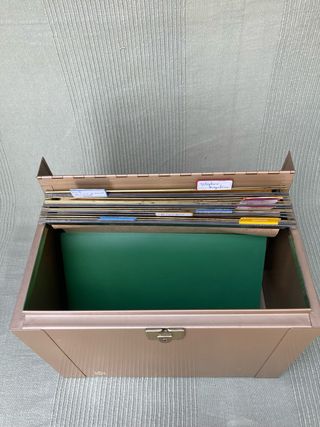 Archivador metálico vintage