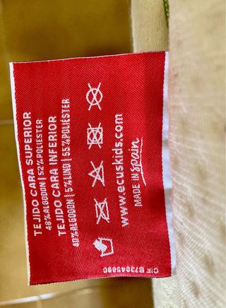 Cama y colchón 90cm Ecus Kids, somier y patas