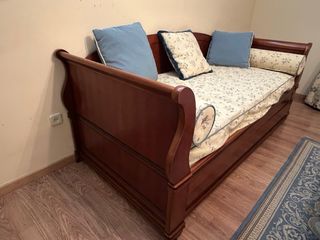 Cama nido estilo barco madera maciza