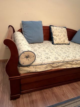 Cama nido estilo barco madera maciza
