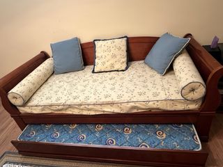 Cama nido estilo barco madera maciza