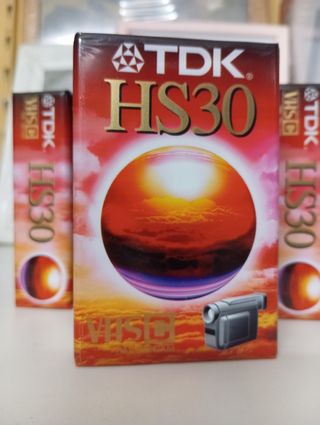 6 Cintas VHS TDK HS30 - PAL SECAM