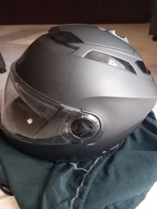 Casco moto Airoh nero opaco